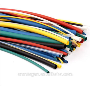 Excellent green heat shrinkable tubing 25mm , insulation tube with PVC material